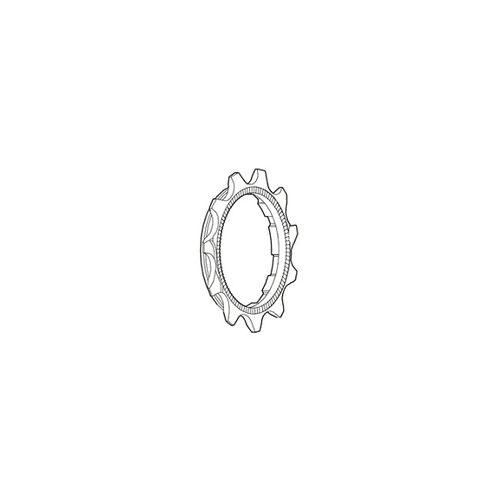 Tannhjul 11T/10s (med innebygd avstandsstykke) for BK-gruppe CS-HG50-10