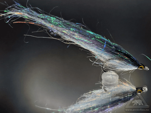 ARCTICFLIES Green/White Minnow