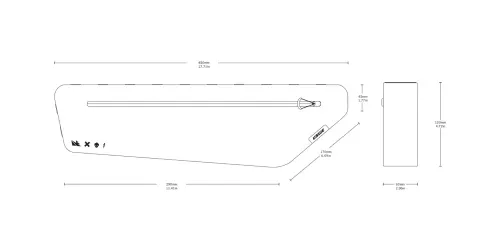Frame Bag Large Bikepacking Bag